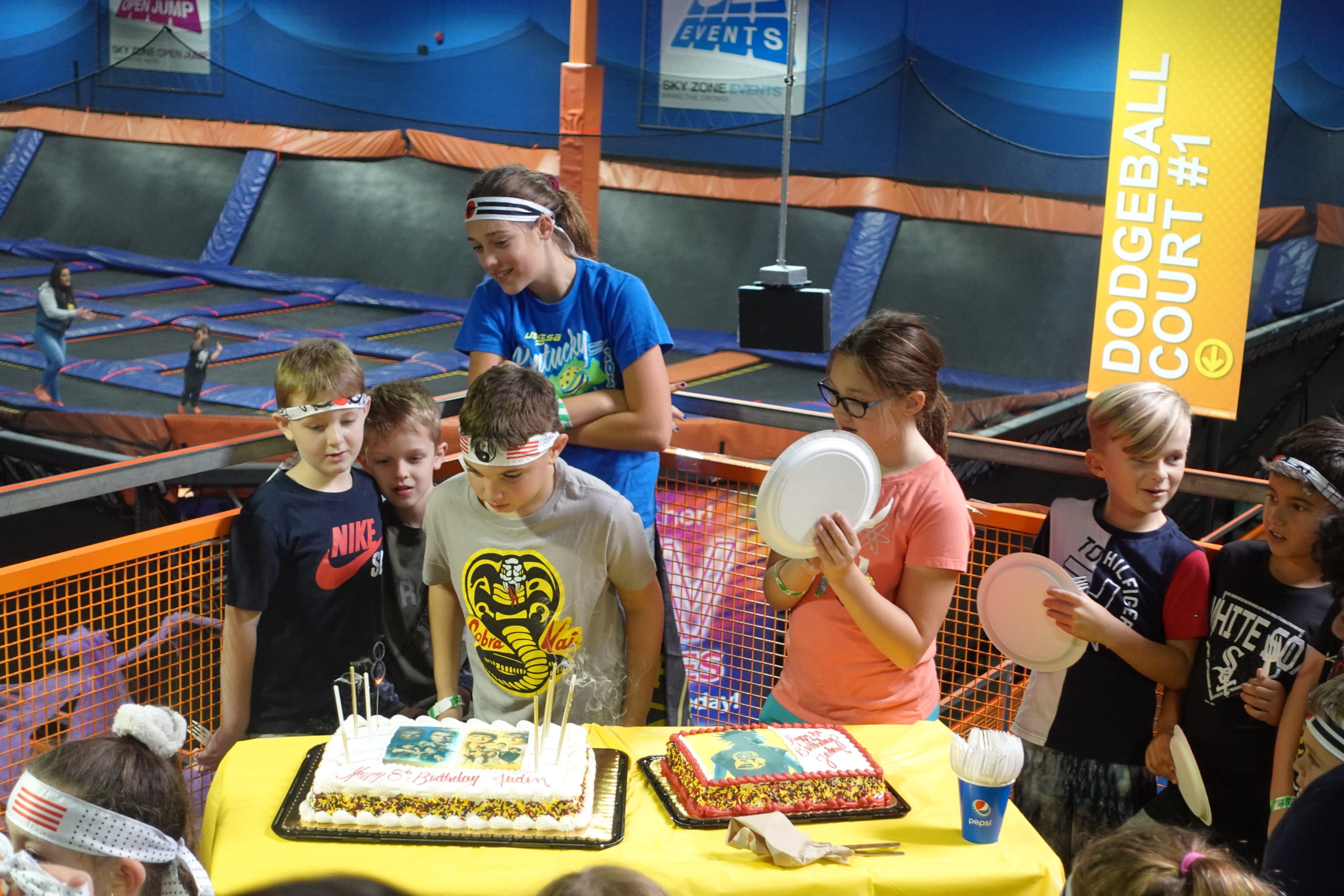 Sky zone birthday