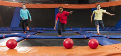 Wipe Out  Sky Zone Trampoline Park