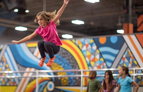 Trampoline Park & Indoor Entertainment with 200 Locations