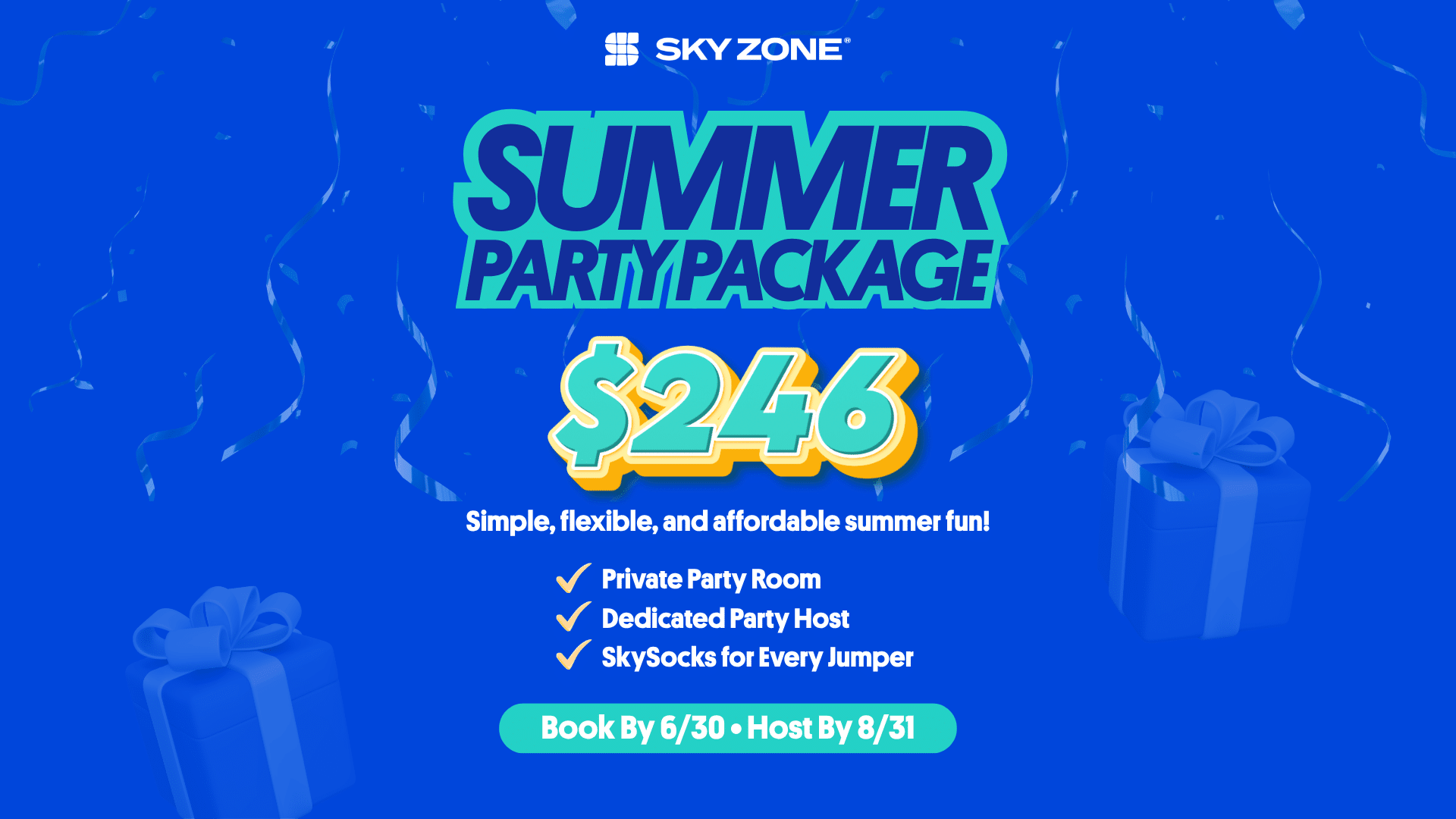 Cerritos Parties | Sky Zone Trampoline Park